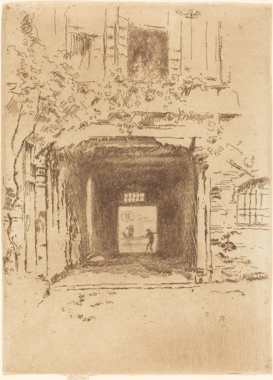 Kapı ve Asma by James Abbott McNeill Whistler