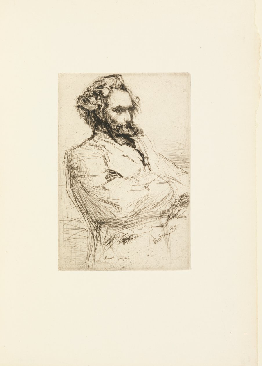 drouet by James Abbott McNeill Whistler