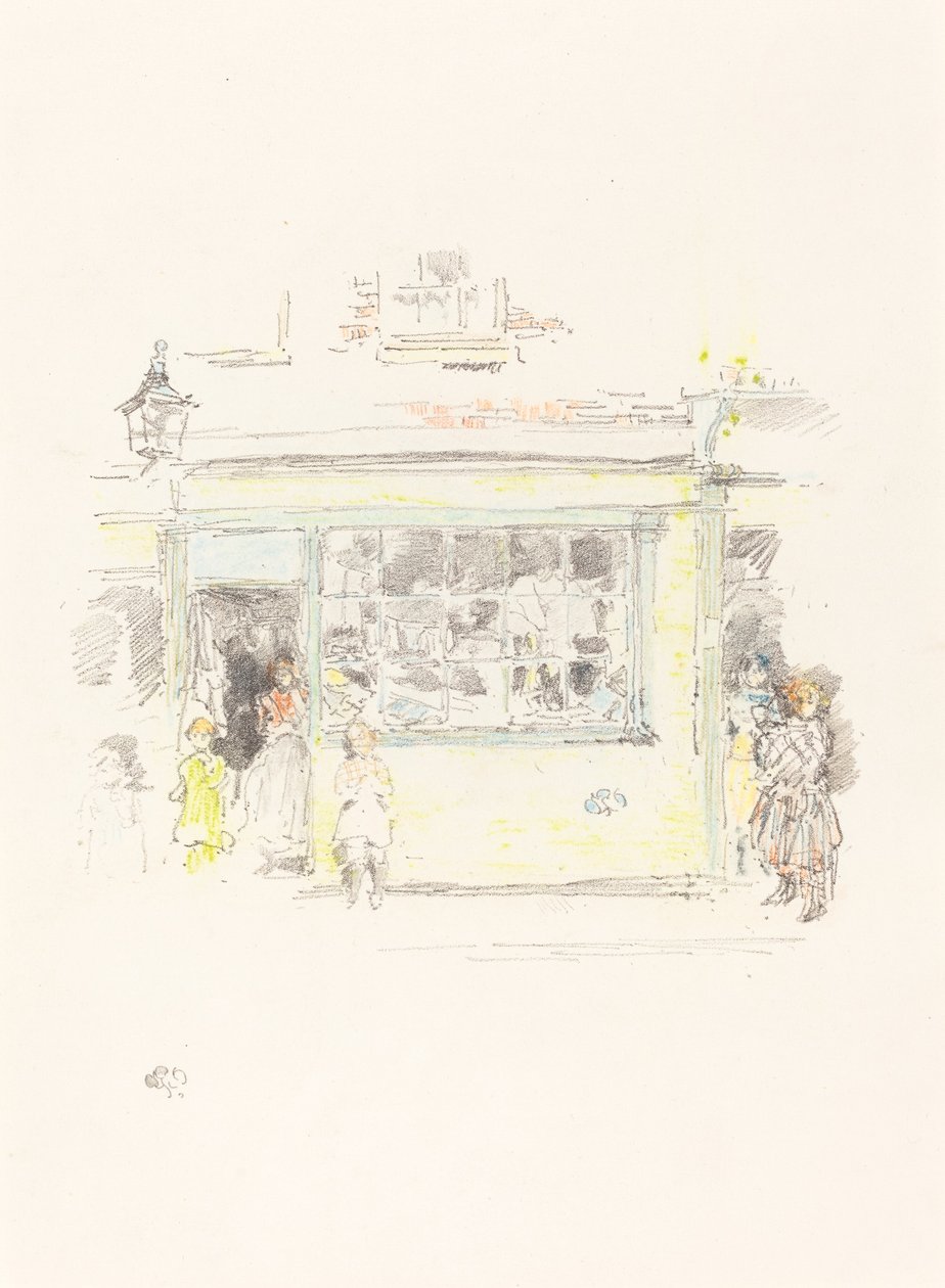 Drury Lane Paçavraları by James Abbott McNeill Whistler