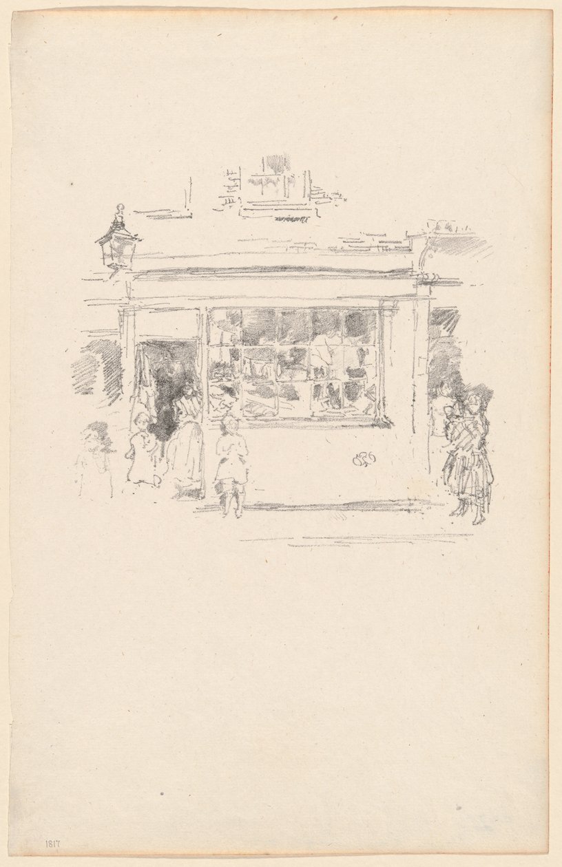 Drury Lane Paçavraları by James Abbott McNeill Whistler