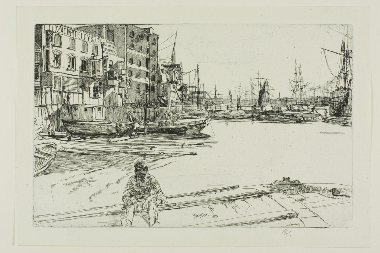 Kartal İskelesi by James Abbott McNeill Whistler
