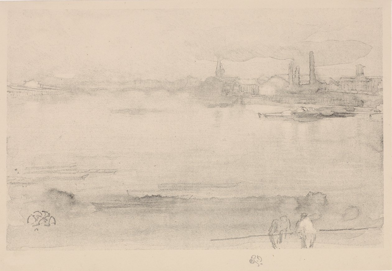 Sabahın erken saatleri by James Abbott McNeill Whistler