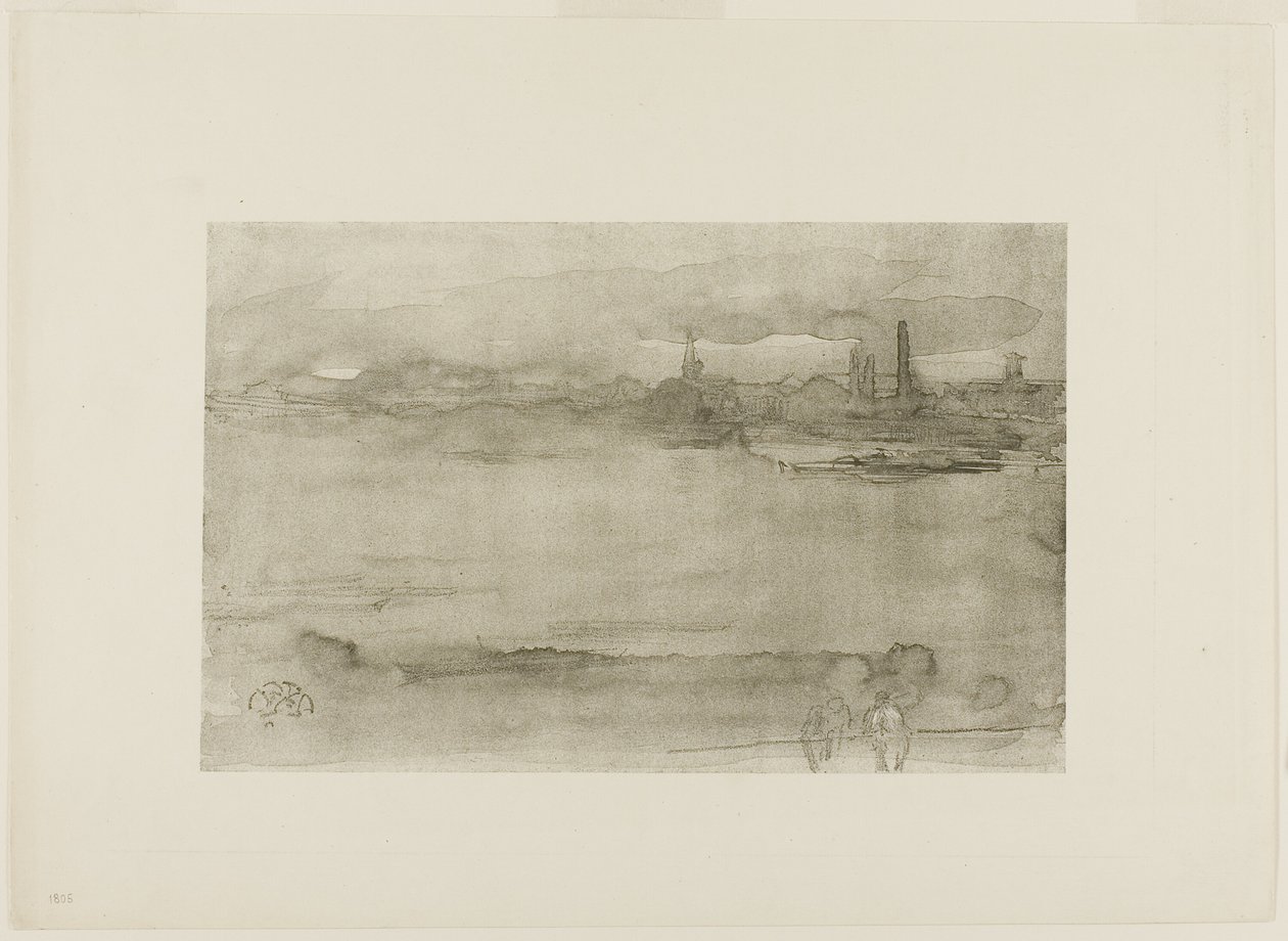 Sabahın erken saatleri by James Abbott McNeill Whistler