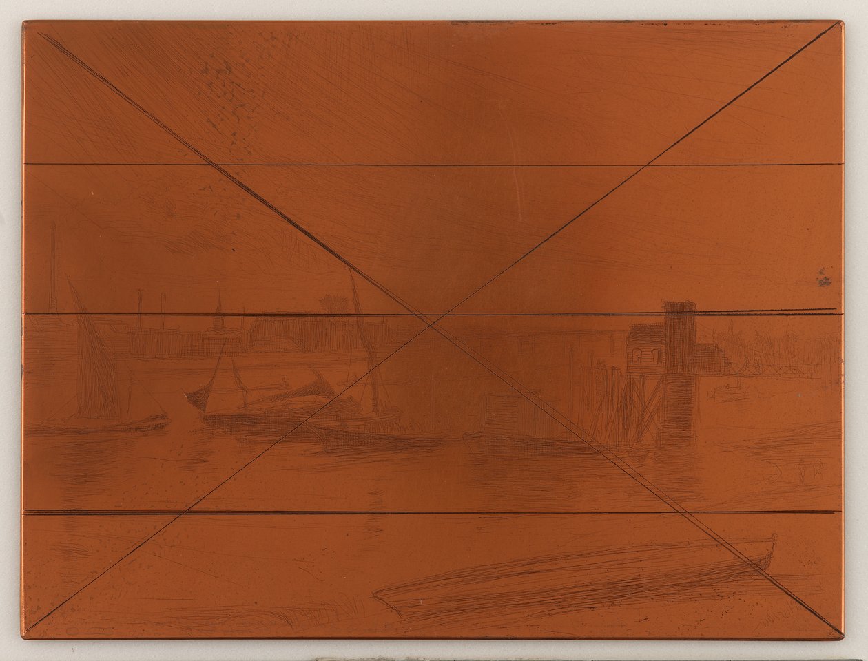 Dağlama plakası: Sabah Erken, Battersea by James Abbott McNeill Whistler