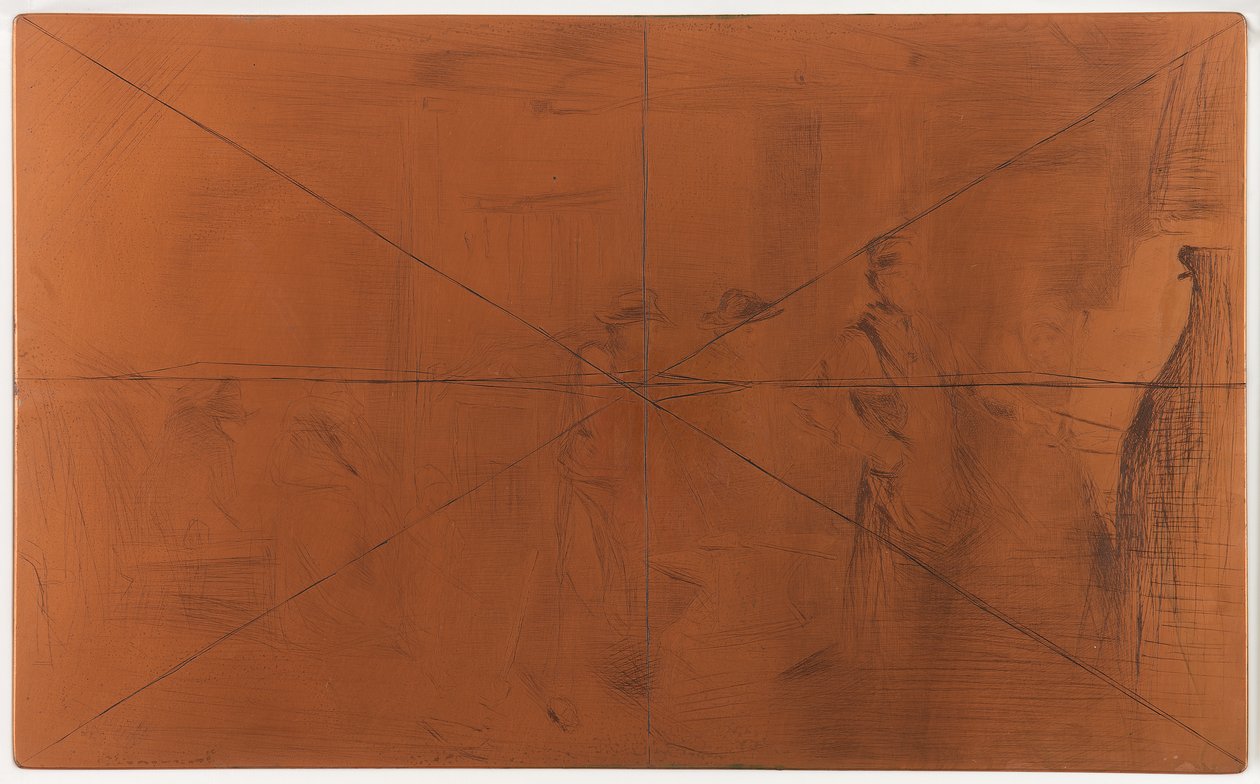 Dağlama plakası: Forge by James Abbott McNeill Whistler
