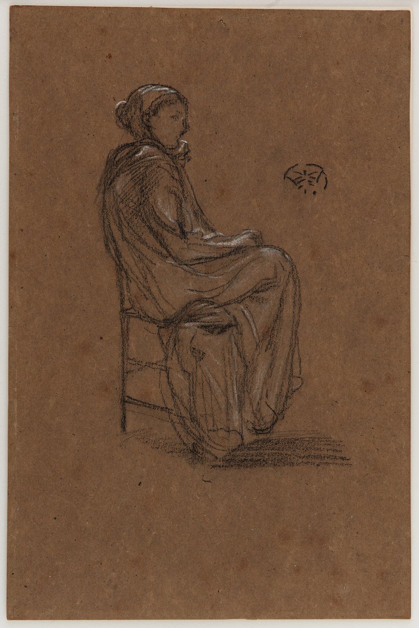 Kadın Figürü, Oturan by James Abbott McNeill Whistler