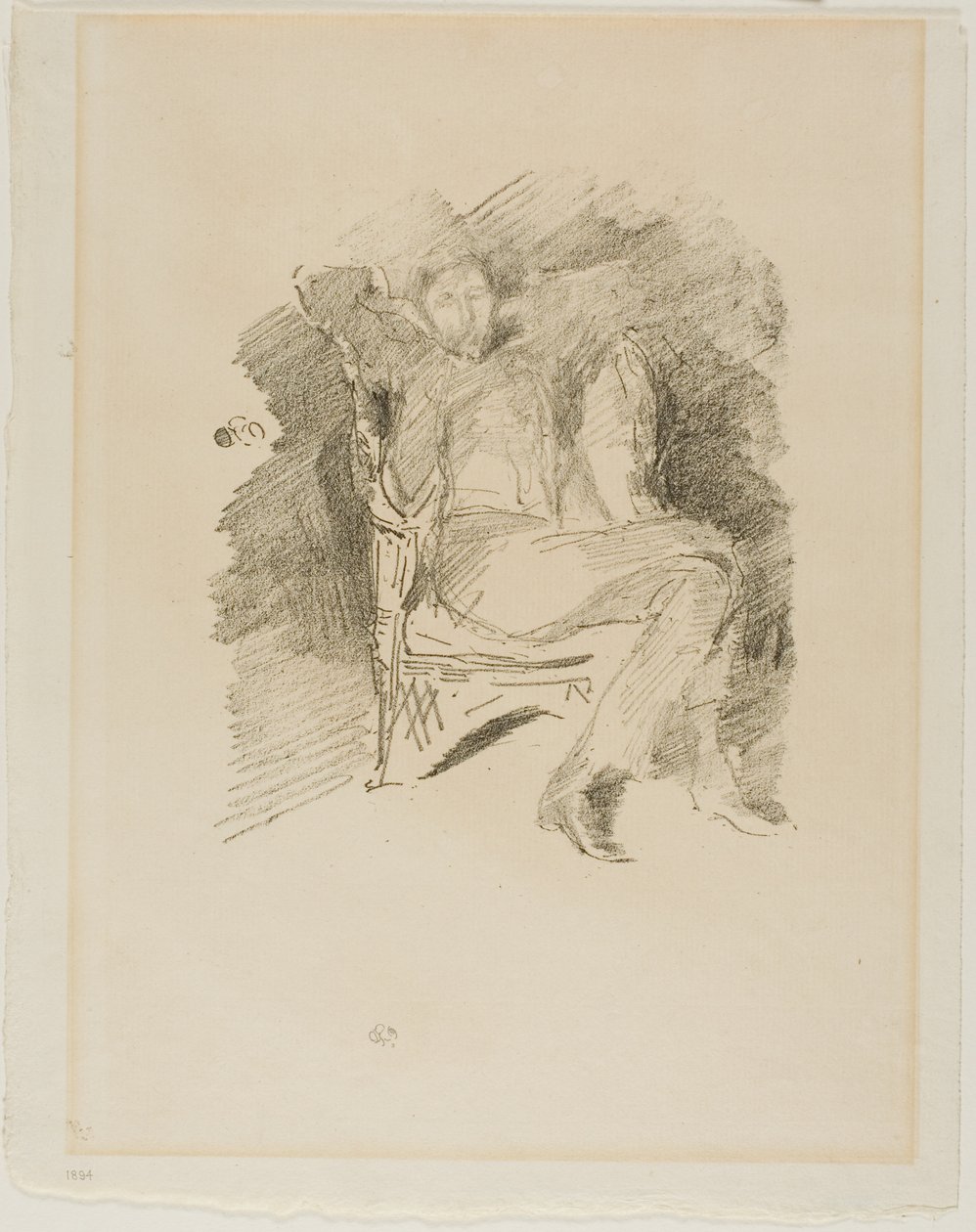 Ateş Işığı: Joseph Pennell, No. 1 by James Abbott McNeill Whistler