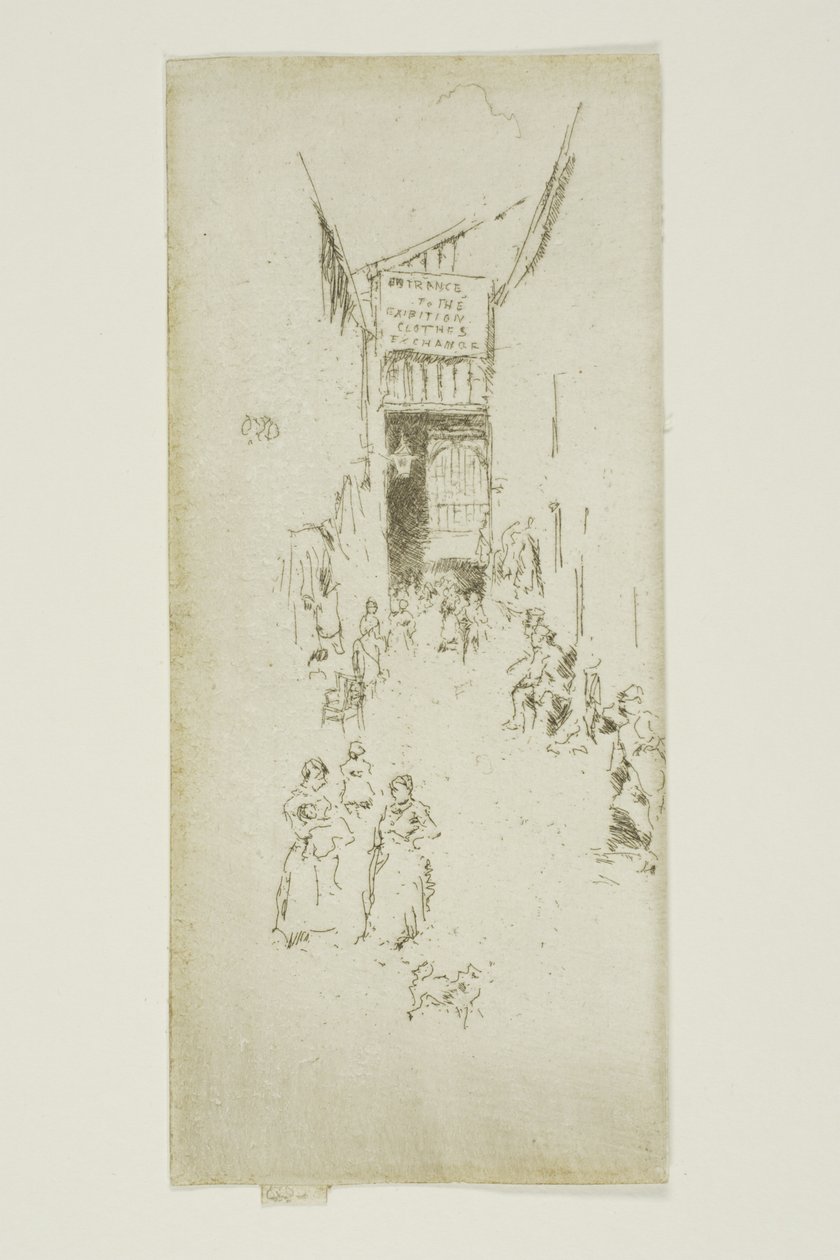 Fleur-de-lys Geçidi by James Abbott McNeill Whistler