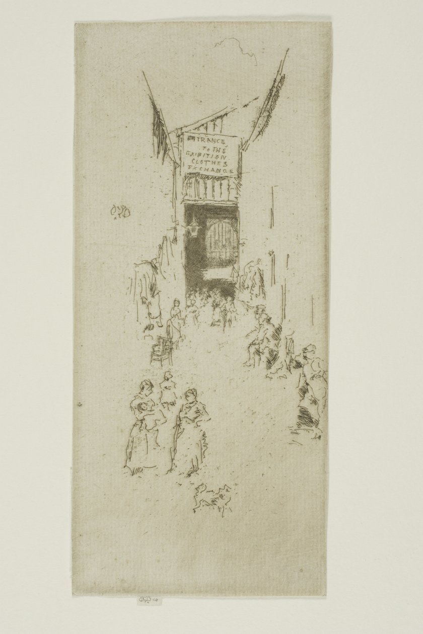 Fleur-de-lys Geçidi by James Abbott McNeill Whistler