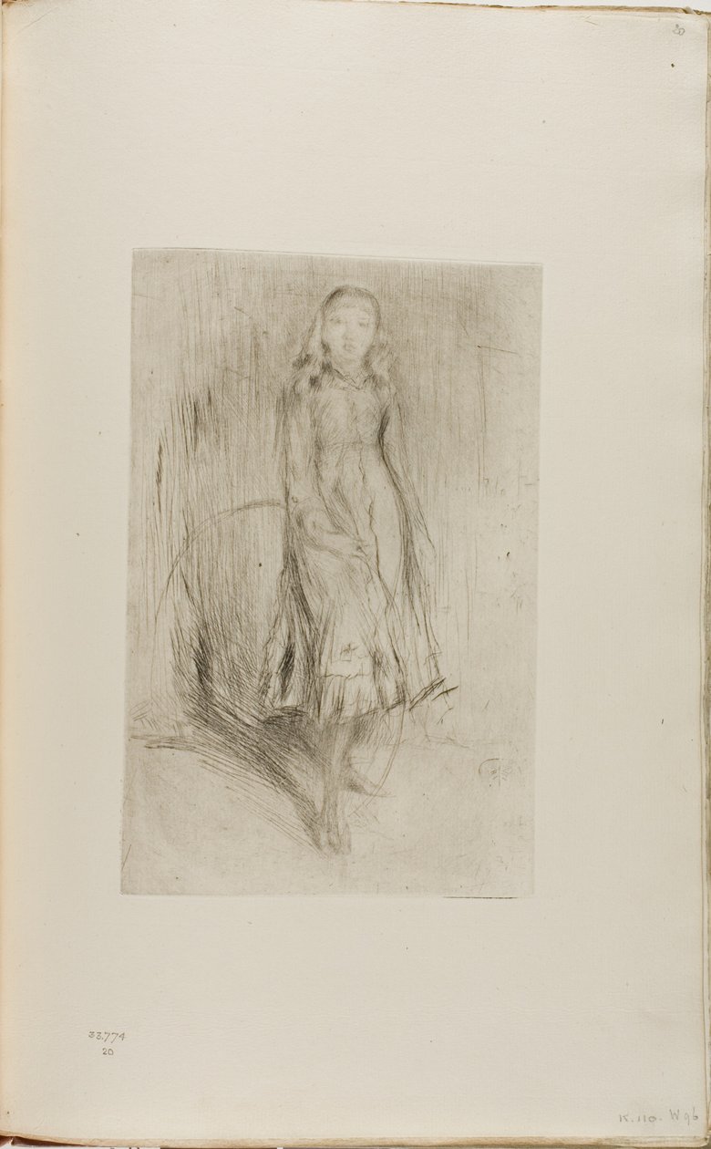 Floransa Leyland by James Abbott McNeill Whistler
