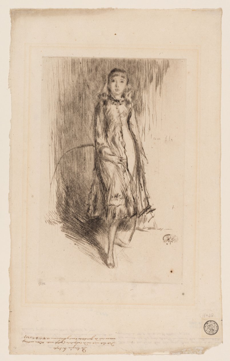 Floransa Leyland by James Abbott McNeill Whistler