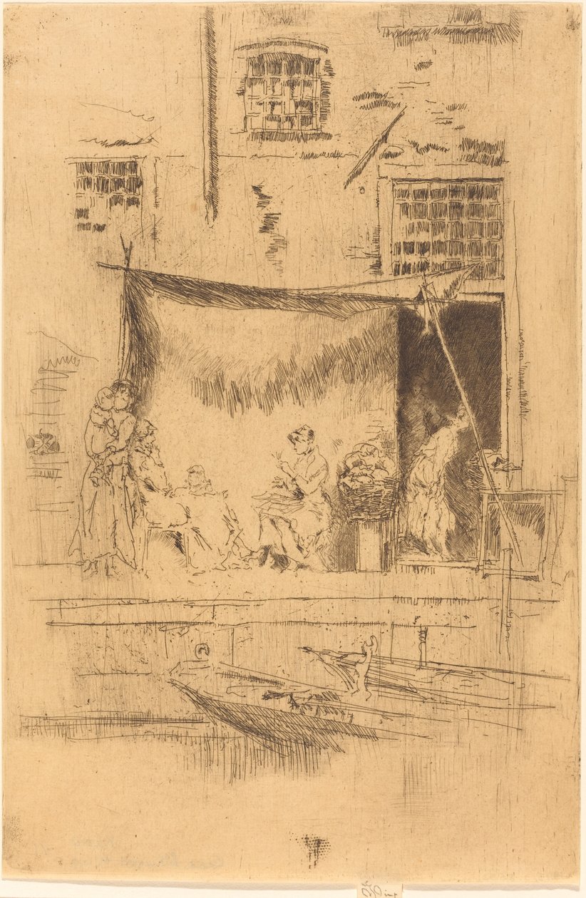 Meyve tezgahı by James Abbott McNeill Whistler
