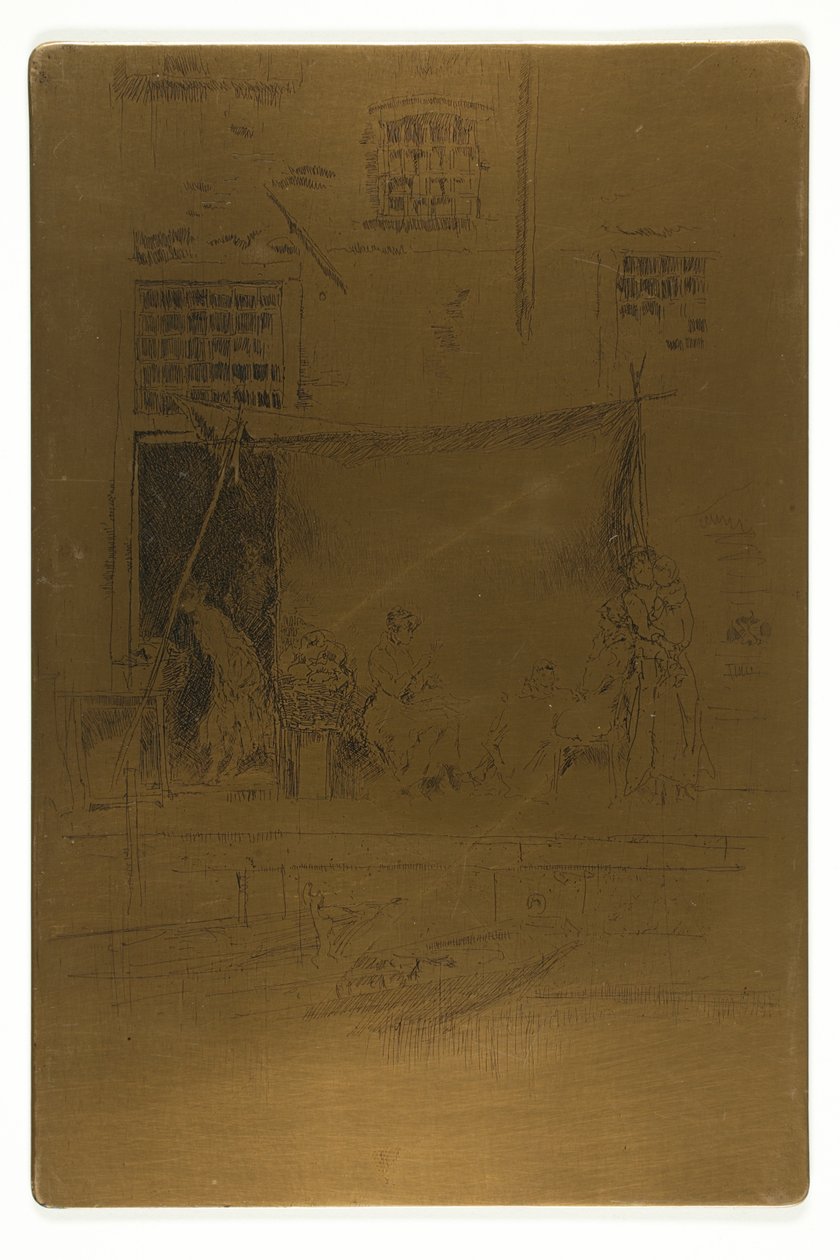Meyve tezgahı by James Abbott McNeill Whistler