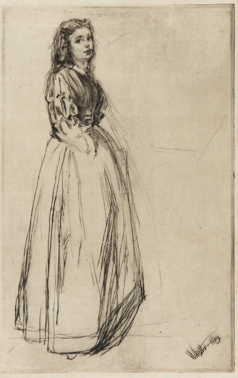 Füme, Ayakta by James Abbott McNeill Whistler