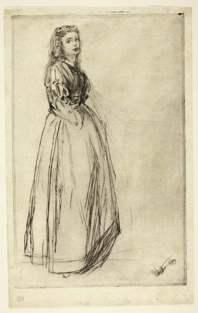 Füme, Ayakta by James Abbott McNeill Whistler
