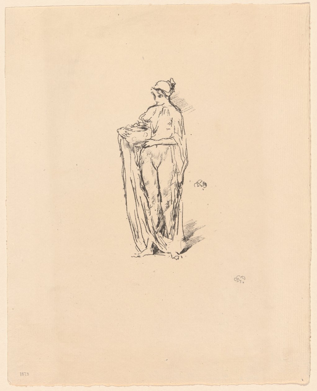 kase ile kız by James Abbott McNeill Whistler