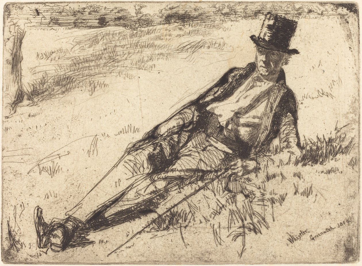 Greenwich Emekli by James Abbott McNeill Whistler