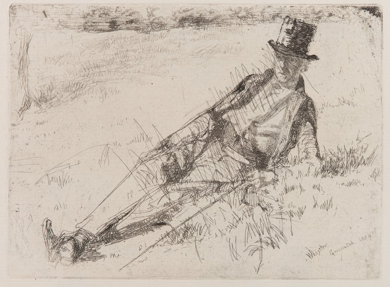 Greenwich Emekli by James Abbott McNeill Whistler