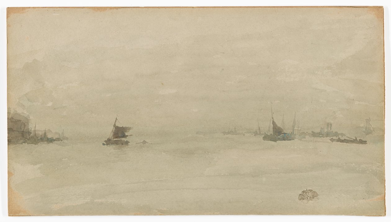 Gri ve Gümüş – Liverpool by James Abbott McNeill Whistler