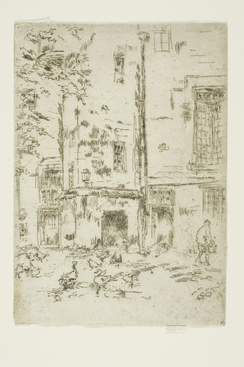 Beyaz Haç Otel by James Abbott McNeill Whistler
