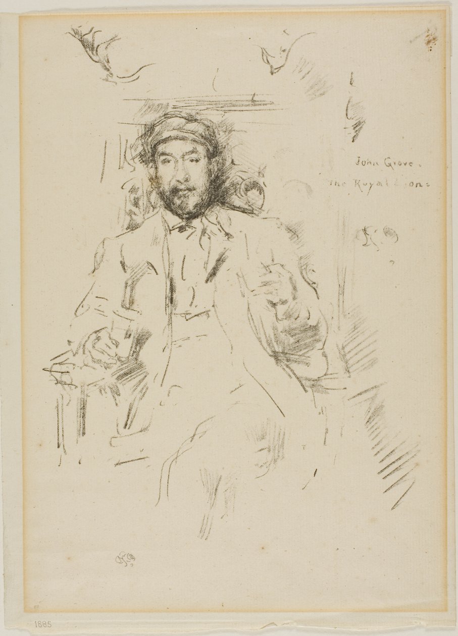John Korusu by James Abbott McNeill Whistler