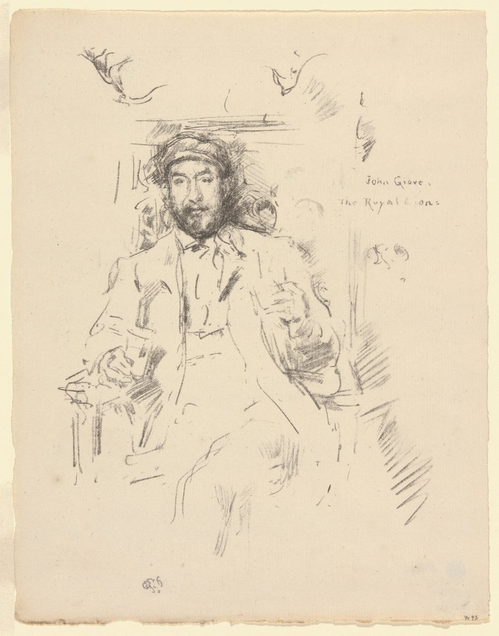 John Korusu by James Abbott McNeill Whistler