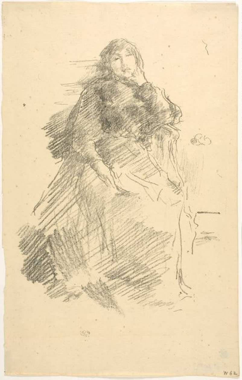 Sevimli Tembel Bayan by James Abbott McNeill Whistler