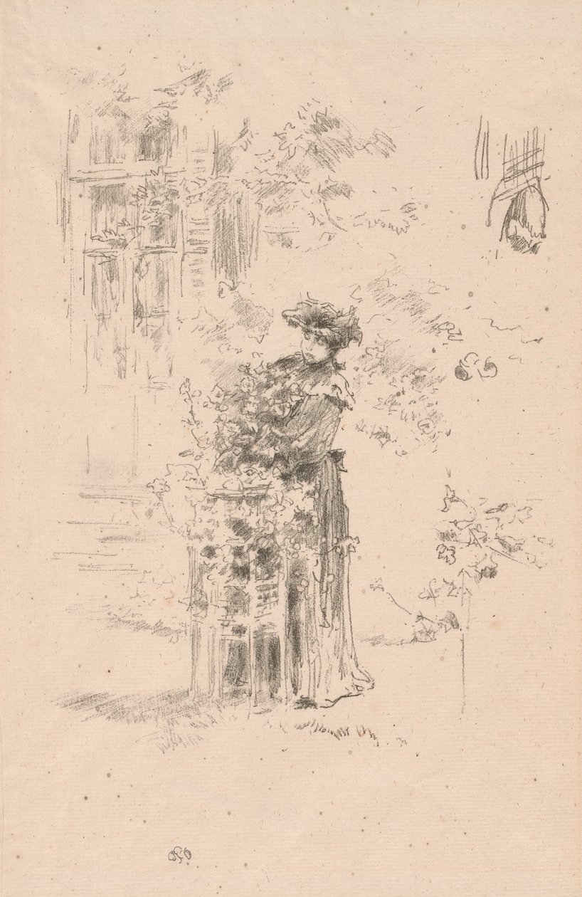 güzel bahçıvan by James Abbott McNeill Whistler
