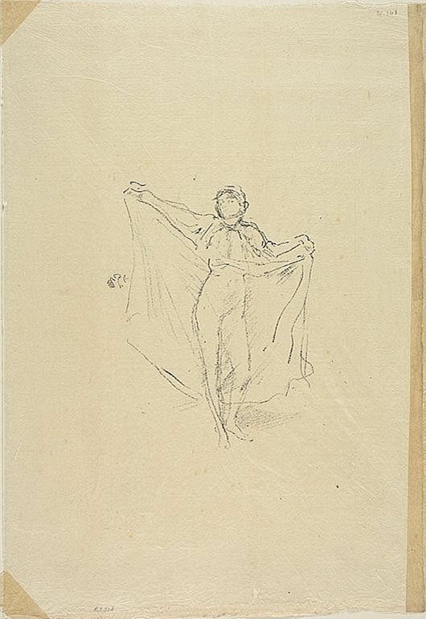 La Danseuse: Çıplaklık Üzerine Bir Araştırma by James Abbott McNeill Whistler