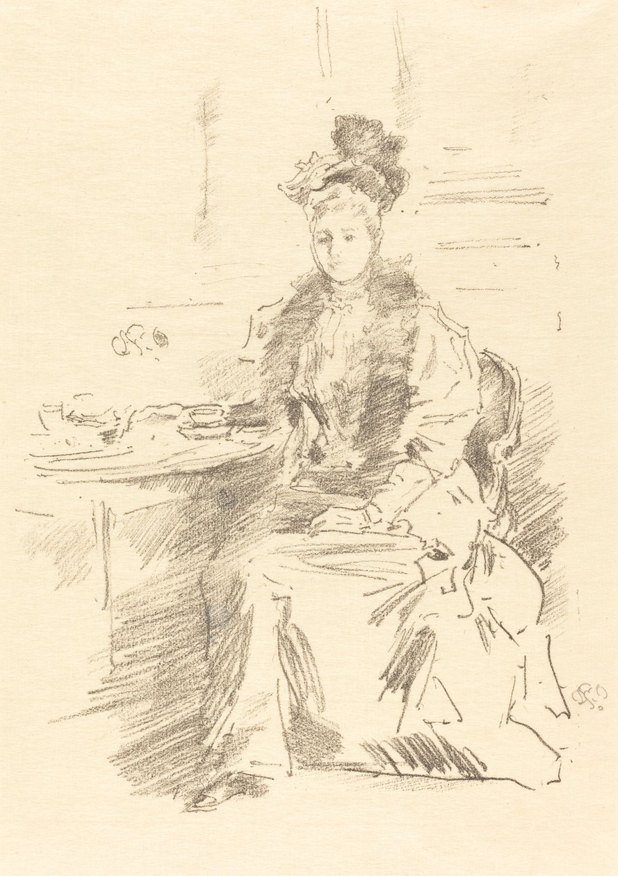 Güzel New Yorklu by James Abbott McNeill Whistler