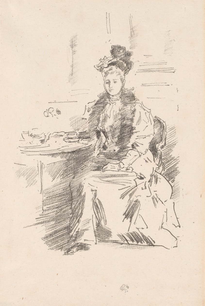 Güzel New Yorklu by James Abbott McNeill Whistler