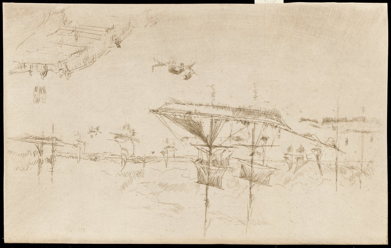 Lagün-Öğlen by James Abbott McNeill Whistler