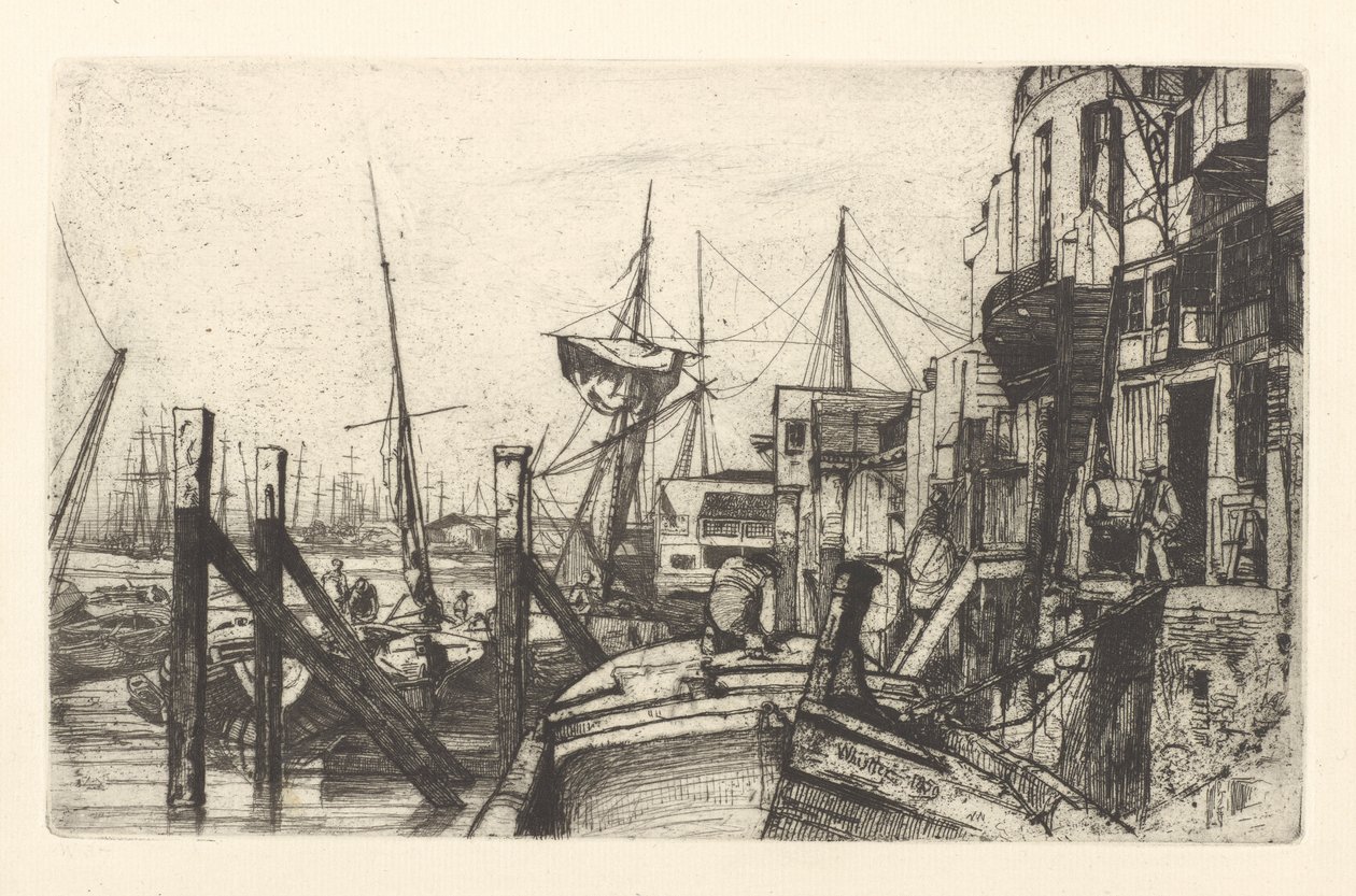 kireçhane by James Abbott McNeill Whistler