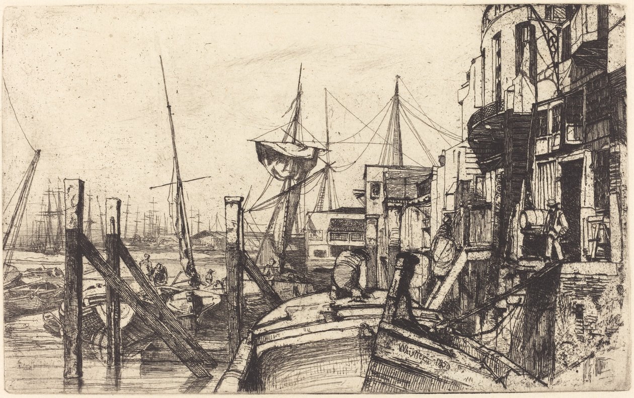 kireçhane by James Abbott McNeill Whistler