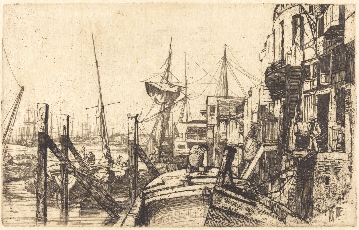 kireçhane by James Abbott McNeill Whistler