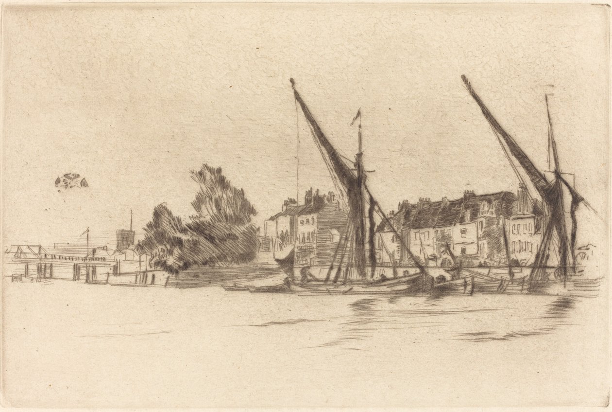 Lindsey Evleri by James Abbott McNeill Whistler