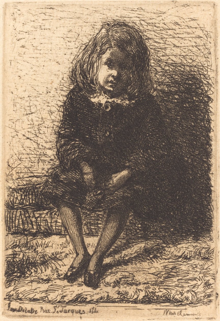 Küçük Arthur by James Abbott McNeill Whistler