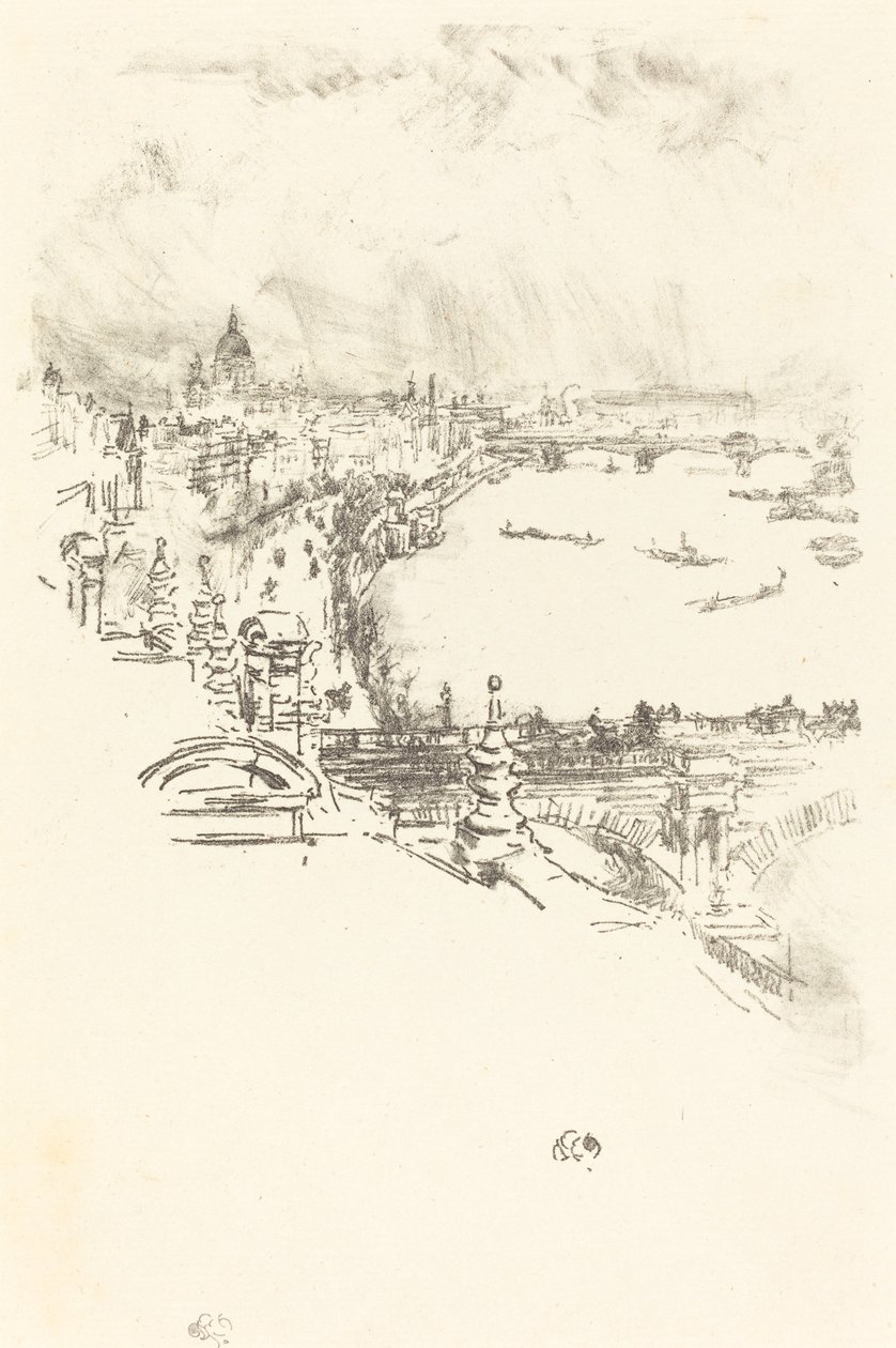 Küçük Londra by James Abbott McNeill Whistler