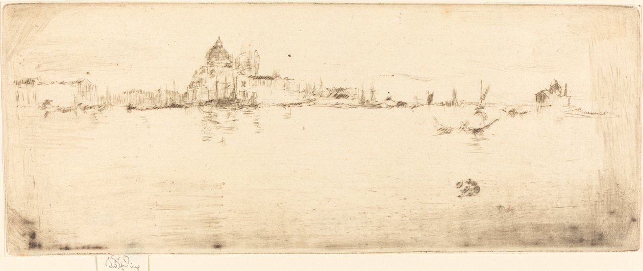 küçük selam by James Abbott McNeill Whistler