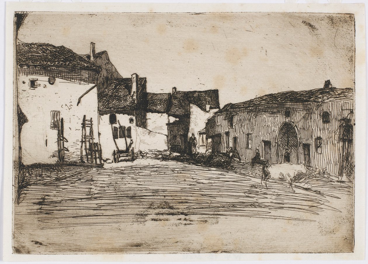 Karaciğer. Doğadan On İki Gravürden Biri by James Abbott McNeill Whistler