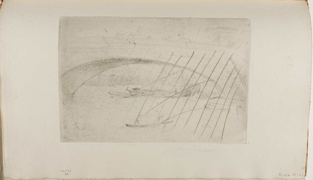 Londra Köprüsü by James Abbott McNeill Whistler