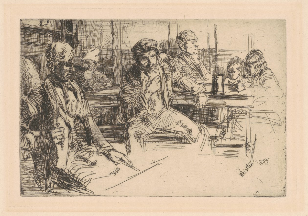 uzun kıyıcılar by James Abbott McNeill Whistler
