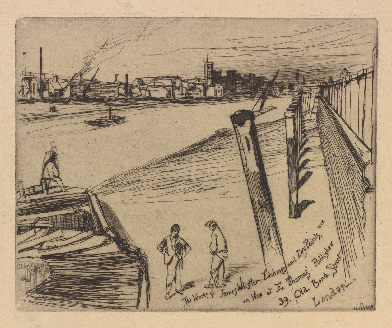 değirmen bankası by James Abbott McNeill Whistler