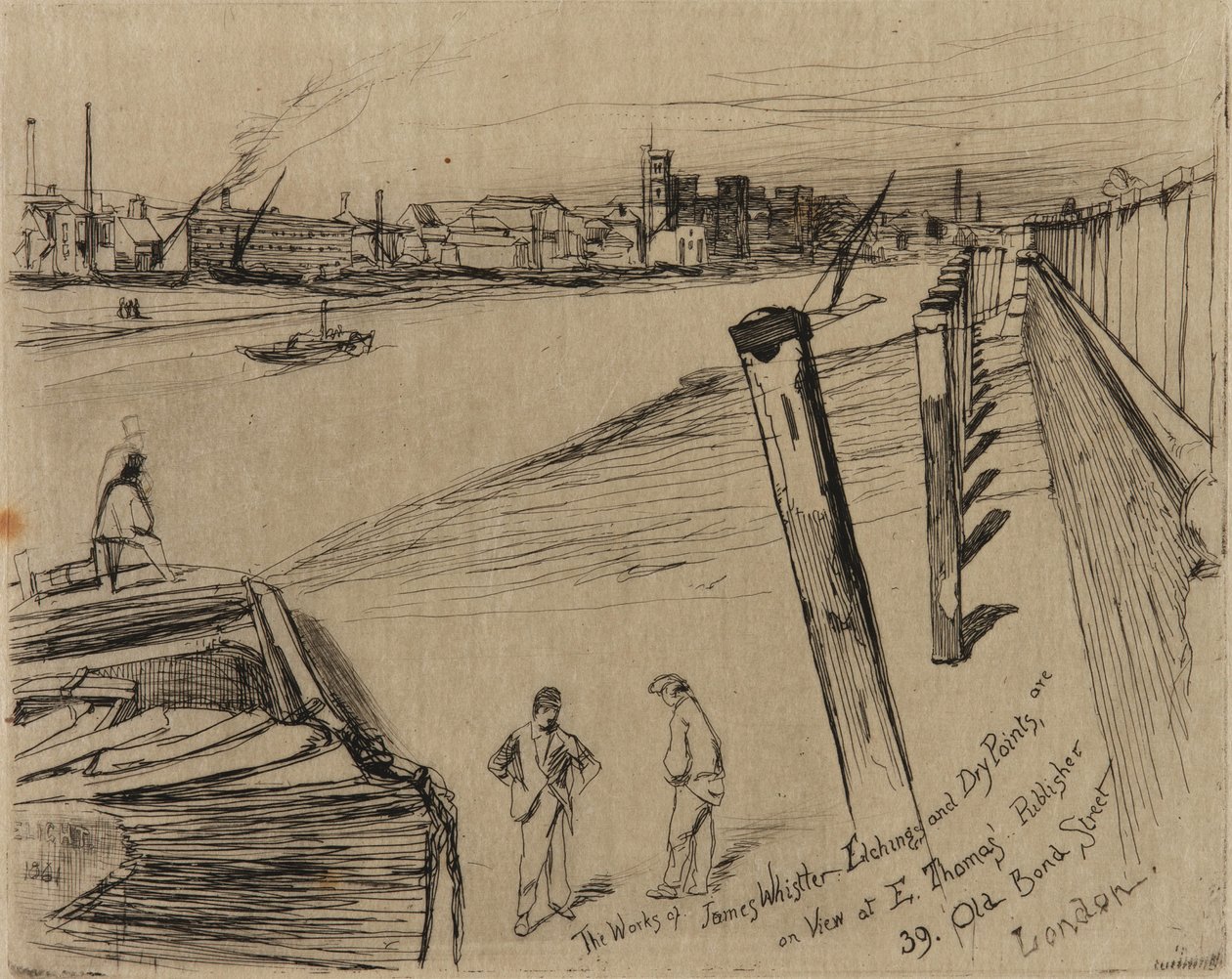 değirmen bankası by James Abbott McNeill Whistler