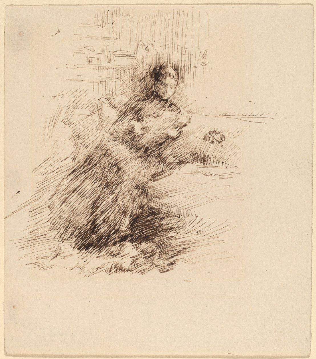 Bayan Cumberlege by James Abbott McNeill Whistler