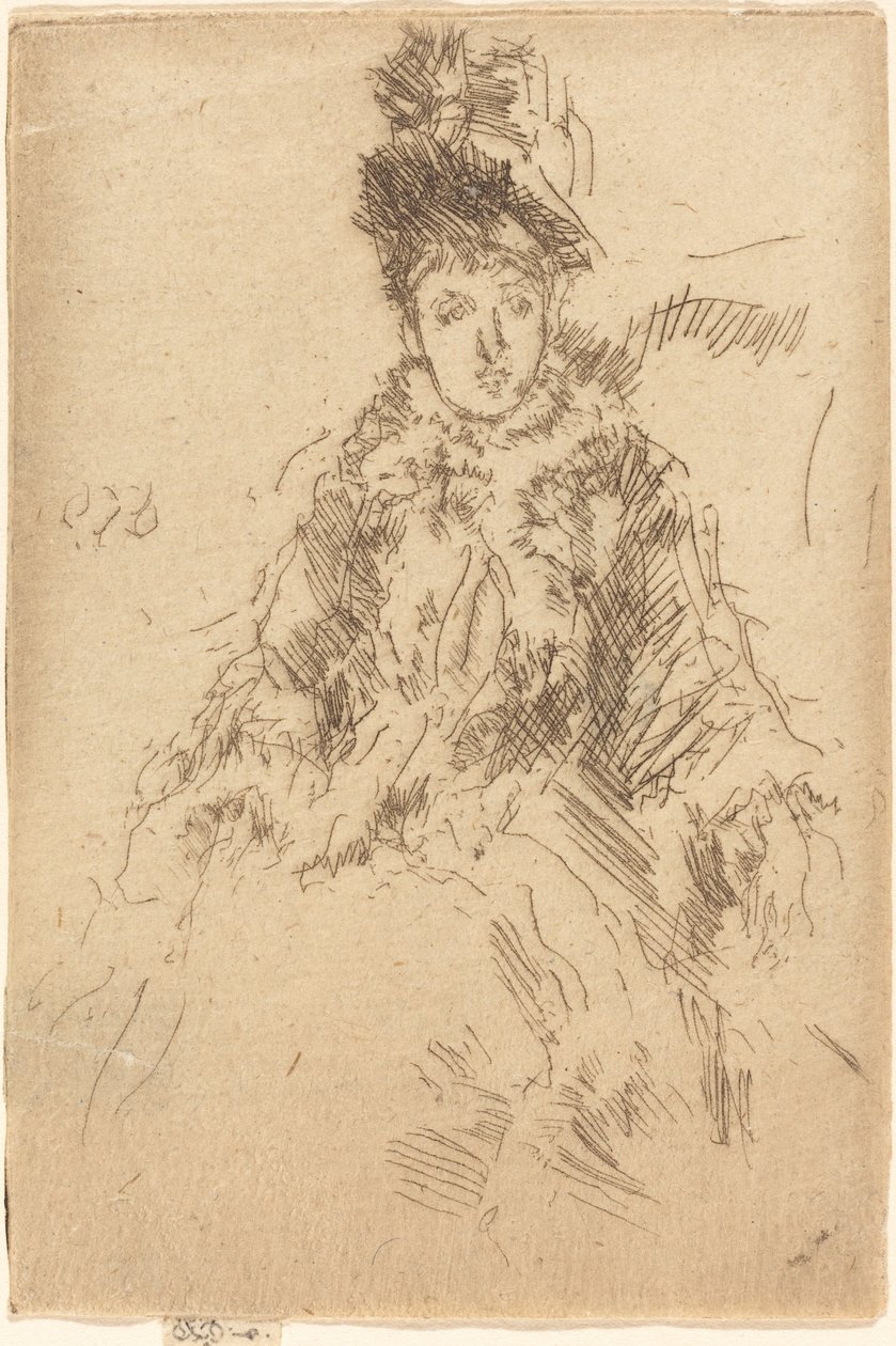 Bayan Lenoir by James Abbott McNeill Whistler