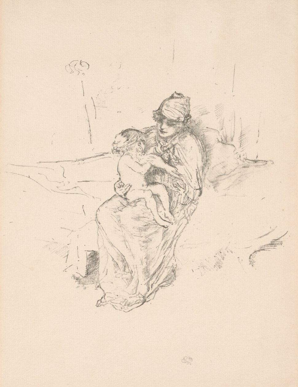 Anne ve Çocuk, No. 1 by James Abbott McNeill Whistler