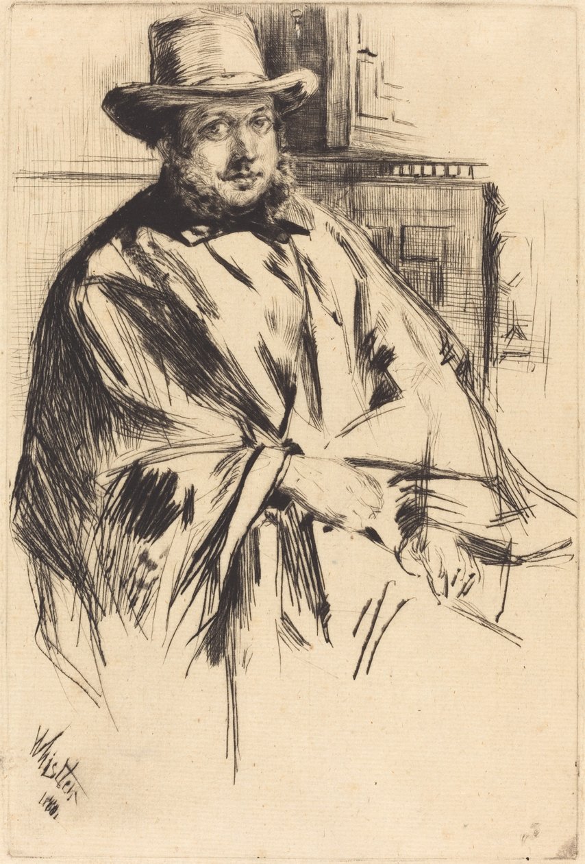 Bay Davis (Bay Mann) by James Abbott McNeill Whistler