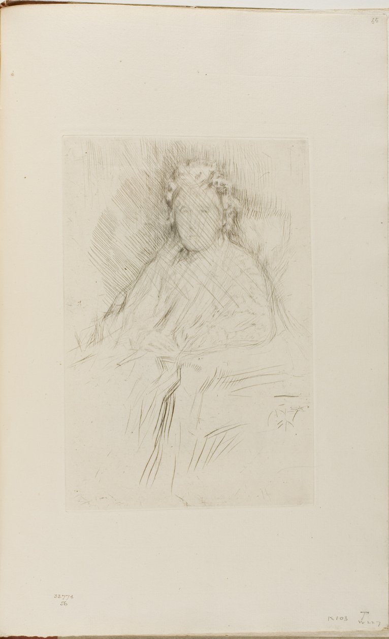 Bayan Leyland, Sr. by James Abbott McNeill Whistler