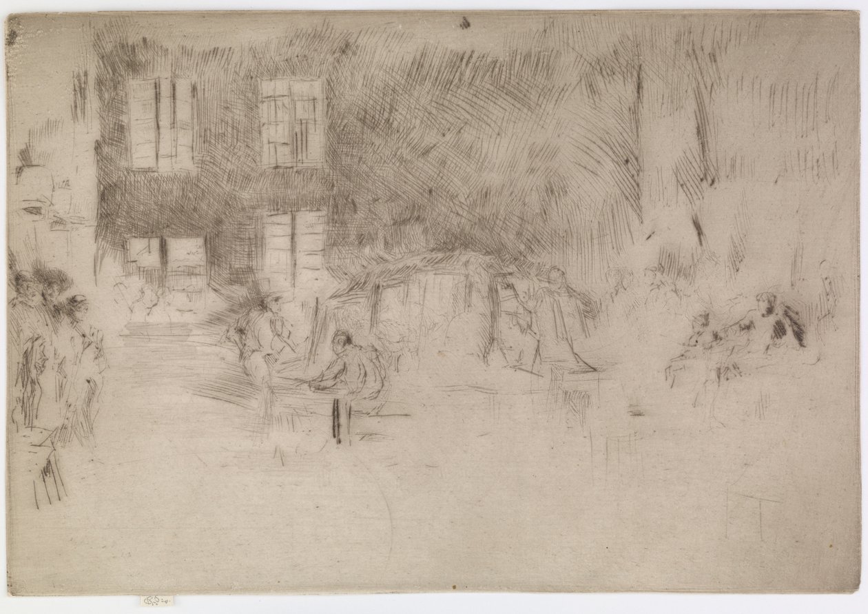 Murano-Cam Ocağı by James Abbott McNeill Whistler